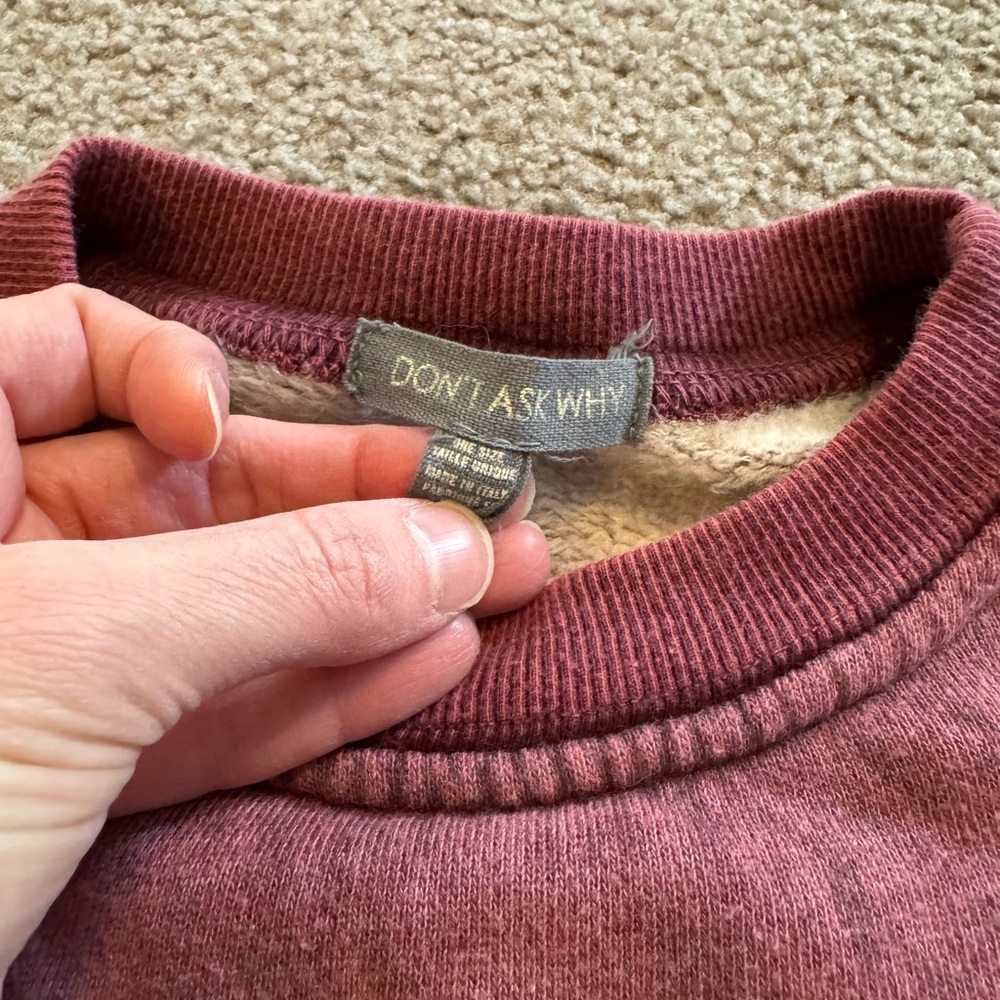 AE Don’t Ask Why cropped sweatshirt - Picture 7 of 12